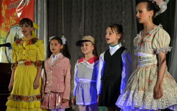 Детский пасхальный концерт в печанской школе