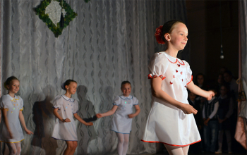 Детский пасхальный концерт в печанской школе