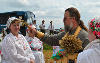Зажинки в д. Оздятичи