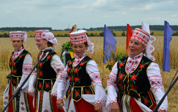 Зажинки в д. Оздятичи