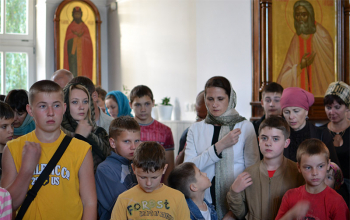 Молебен на начало учебного года в Храме Рождества Христова
