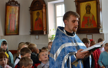 Дети из 3-ей школы побывали в храме Рождества Христова