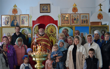 Божественная Литургия на Усекновение главы Крестителя Господня Иоанна прошла в д. Гора