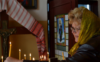 Божественная Литургия на Усекновение главы Крестителя Господня Иоанна прошла в д. Гора