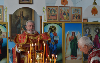 Божественная Литургия на Усекновение главы Крестителя Господня Иоанна прошла в д. Гора