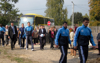 ФК БАТЭ в Зембинской церкви