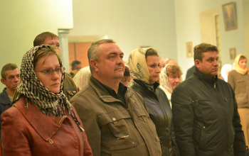 Епископ Вениамин возглавил Литургию в храме д.Бытча