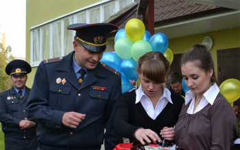 Протоиерей Александр Вербило благословил новоселов