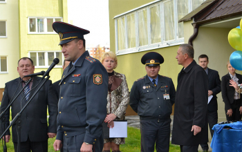 Протоиерей Александр Вербило благословил новоселов