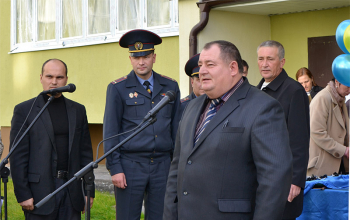 Протоиерей Александр Вербило благословил новоселов