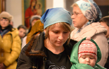 Молебен о здравии детей