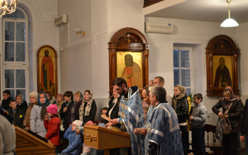 Молебен о здравии детей