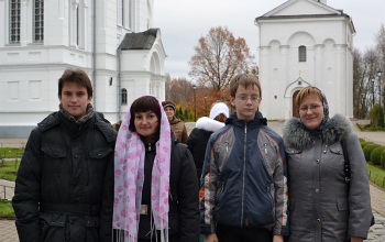 Поездка детской воскресной школы в Спасо-Евфросиниевский монастырь
