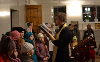 Поездка детской воскресной школы в Спасо-Евфросиниевский монастырь