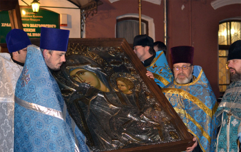 Икона Божией Матери «Отрада и Утешение» в храме Александра Невского