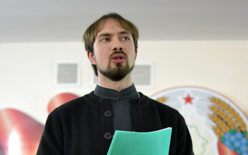 Священники на районном родительском собрании