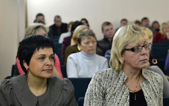 Священники на районном родительском собрании