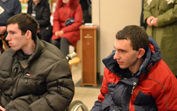 Открытие выставки работ детей с особенностями психофизического развития