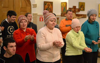 Открытие выставки работ детей с особенностями психофизического развития