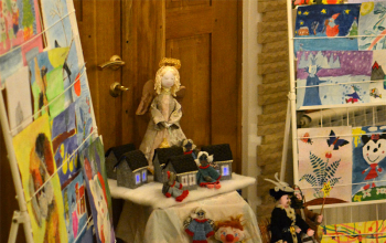 Открытие выставки работ детей с особенностями психофизического развития