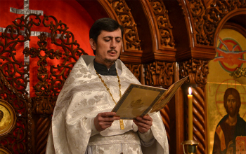 Праздничная Литургия в храме Рождества Христова