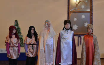 Рождественские поздравления для малышей