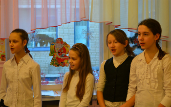 Рождественские поздравления для малышей