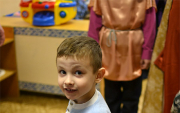 Рождественские поздравления для малышей