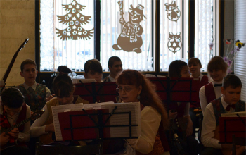 Рождественский концерт в городском Дворце культуры