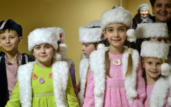 Рождественский концерт в городском Дворце культуры