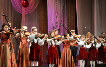 Рождественский концерт в городском Дворце культуры