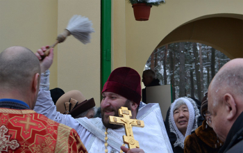 В Крещенский сочельник икона Царя Николая II доставлена в печанский храм