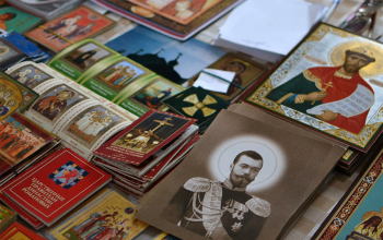 Икона Святого Царя Николая II в храме Рождества Христова