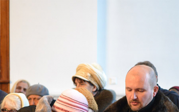 Икона Святого Царя Николая II в храме Рождества Христова