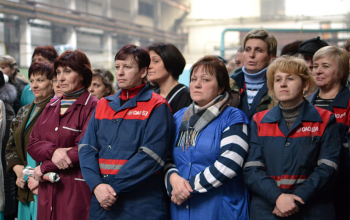 Колокольный звон в цеху Борисовского завода агрегатов