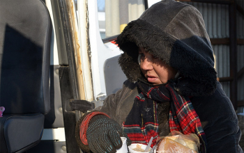 Чай на морозе