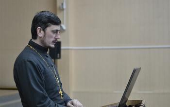 Протоиерей Александр Вербило в гимназии №1