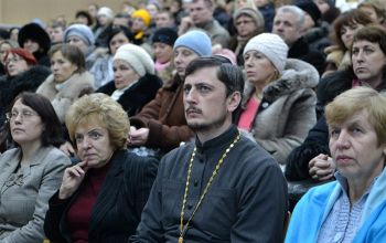 Протоиерей Александр Вербило в гимназии №1