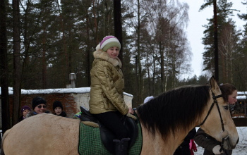 На масленицу — в усадьбу «Бивак»