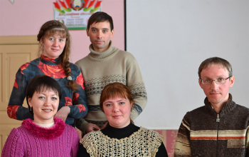 Волонтёры печанского храма в средней школе №17