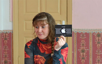 Волонтёры печанского храма в средней школе №17