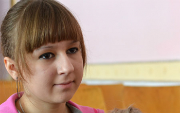 Волонтёры печанского храма в средней школе №17