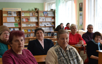 Беседа отца Сергия в женском клубе «Славянка»