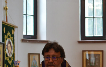 Епископ Борисовский Вениамин в Свято-Ксениевском женском монастыре