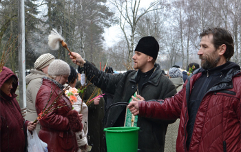 Вербное воскресенье в Борисовском благочинии