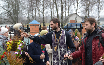 Вербное воскресенье в Борисовском благочинии
