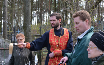 Радоница в храме Рождества Христова