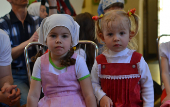 Пасха 2012: Концерт учащихся детской воскресной школы храма Дмитрия Донского