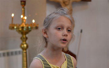 Пасха 2012: Концерт учащихся детской воскресной школы храма Дмитрия Донского