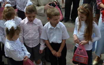 Пасха 2012: Детский концерт в храме Рождества Христова